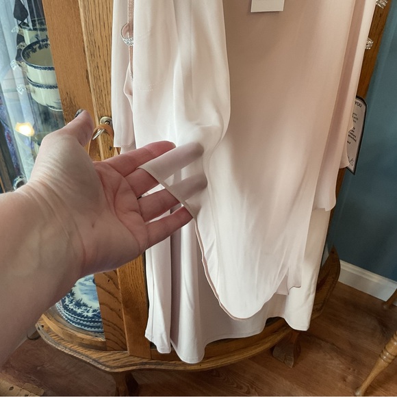 MSK Blush Dress with Beaded Detail NWT - Picture 10 of 12